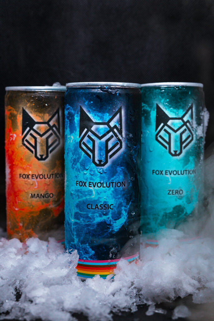 FOX Evolution Energydrink - Sorten